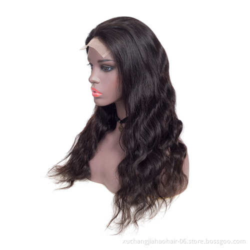 2021 cheap 4*4 lace wholesale popular new colorful hair body wave wig 100% raw cuticle aligned human hair lace front wigs